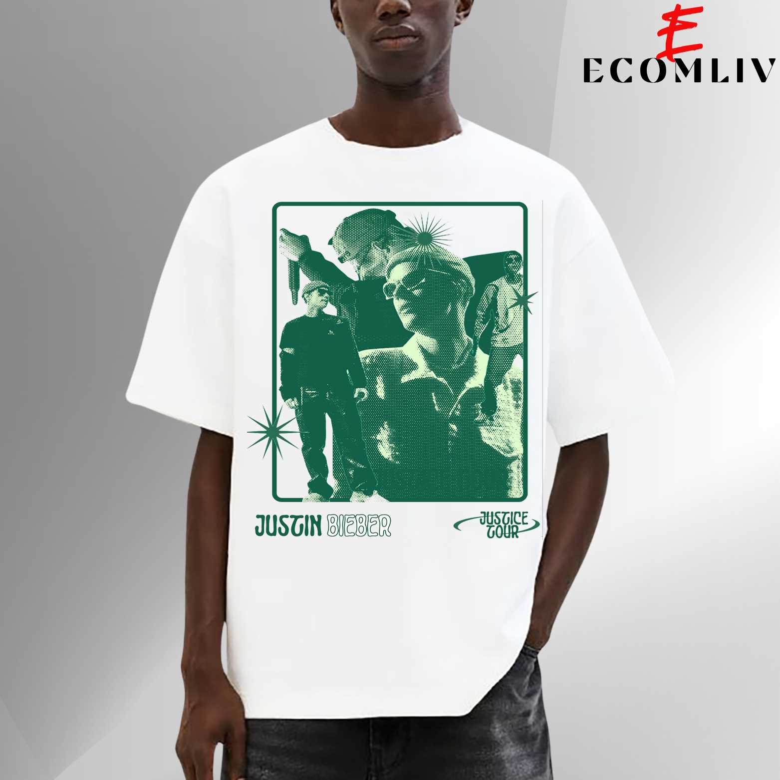 Justin Bieber Unisex Tee, Vintage Pop Star Fan Shirt